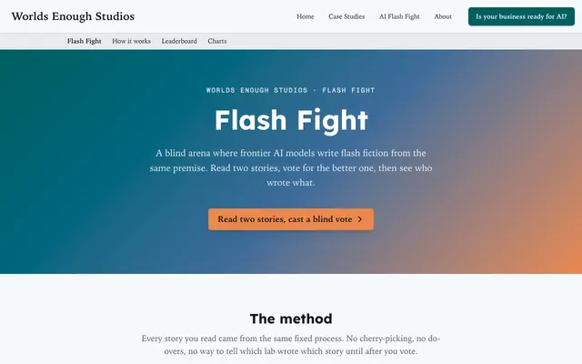 Screenshot of Flash Fight | Worlds Enough Studios