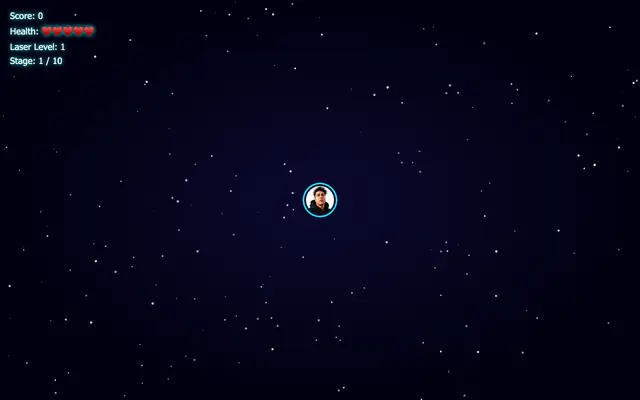 Screenshot of My Twitter Space Shooter