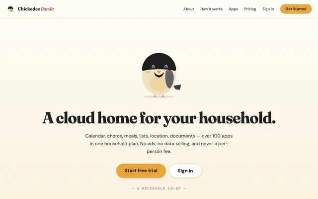 Screenshot of Chickadee Bandit