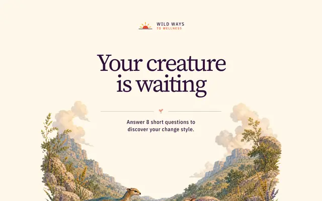 Screenshot of Wild Ways to Wellness