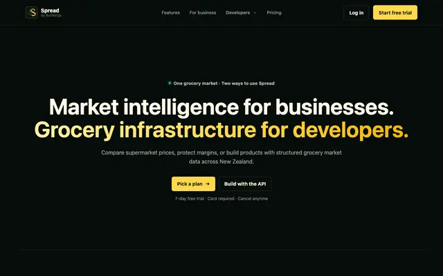 Screenshot of Spread by ButterUp