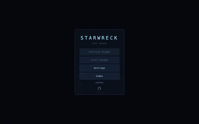 Screenshot of STARWRECK