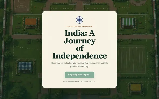 Screenshot of India: A Journey of Independence