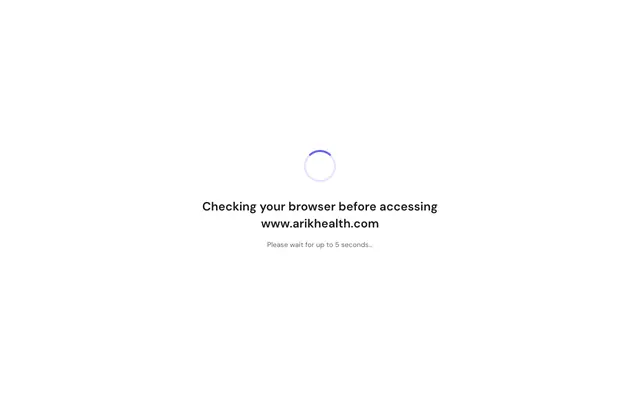 Screenshot of Arik Health — Every answer, sourced.