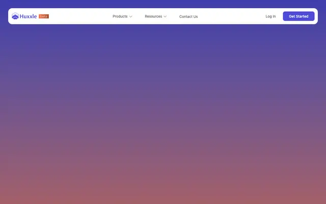 Screenshot of Huxxle - Smart Business Solutions