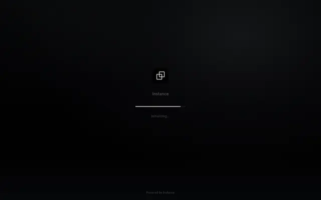Screenshot of Instance