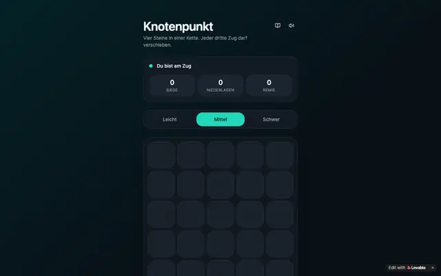 Screenshot of Knotenpunkt – Taktik-Brettspiel gegen den Computer
