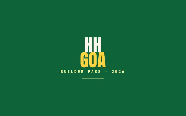 Screenshot of Hacker House Goa 2026 — Digital ID Generator