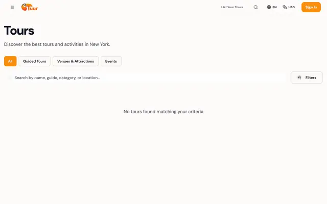 Screenshot of Tuur | Don't Wait. Go Solo.