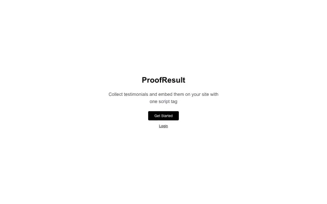Screenshot of ProofResult