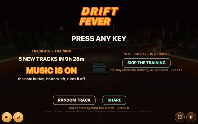 Screenshot of Drift Fever