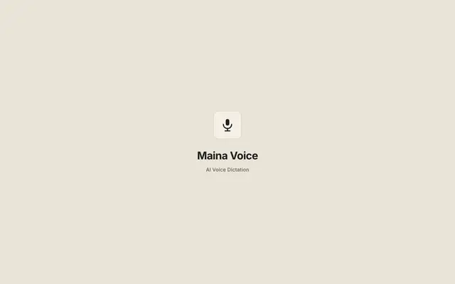 Screenshot of Maina Voice — Speech to Text & Model Benchmarking