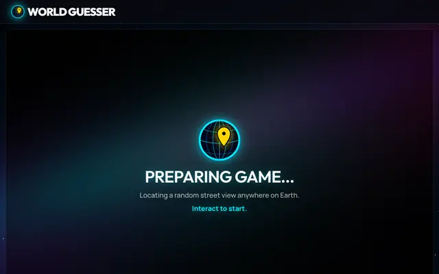 Screenshot of Play World Guesser Online — Free Geography Guessing Game