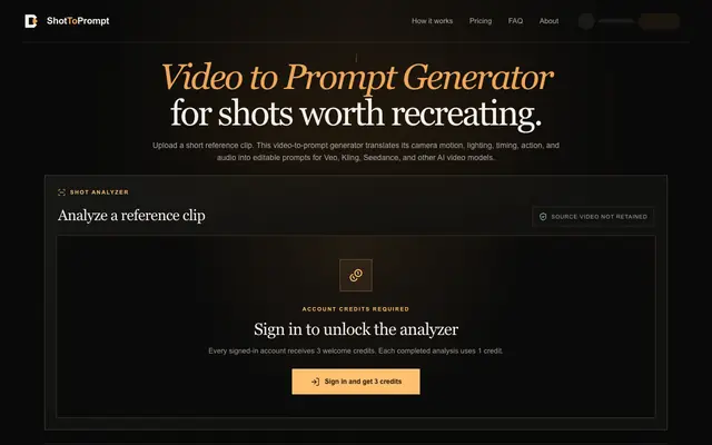 Screenshot of shottoprompt.com