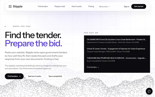 Screenshot of Stipple - Detect AI Text & Verify Documents