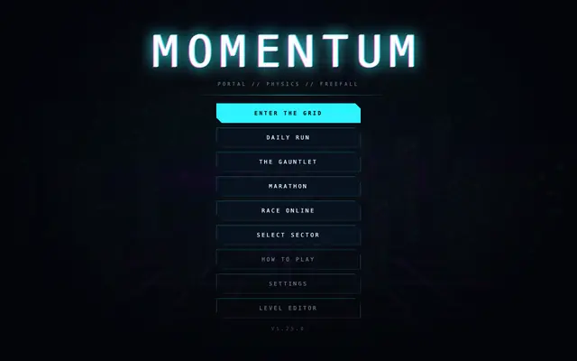 Screenshot of MOMENTUM
