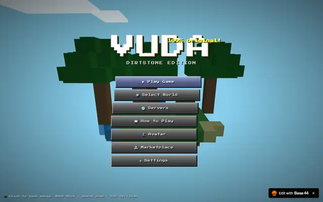 Screenshot of Vuda