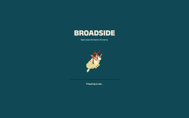 Screenshot of Broadside.fun - Multiplayer Naval Combat Game