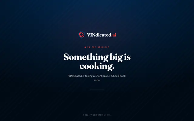 Screenshot of VINdicated.ai | Buyer-Side Car Marketplace and AI Car-Buying Guide