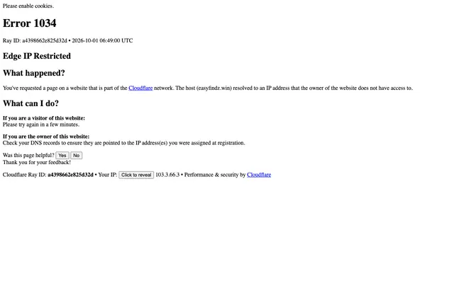 Screenshot of easyfindz — AI Resume Screening