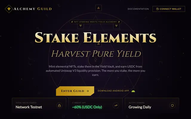 Screenshot of Alchemy Guild