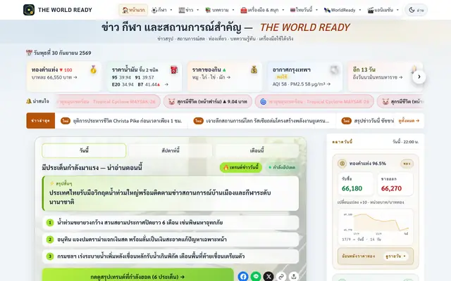 Screenshot of The World Ready