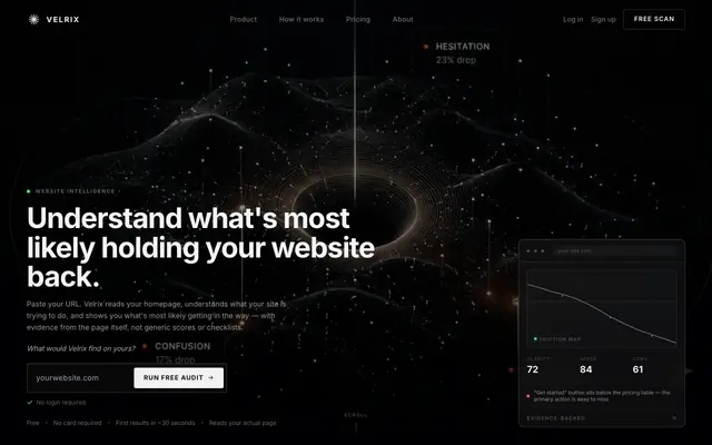 Screenshot of Velrix