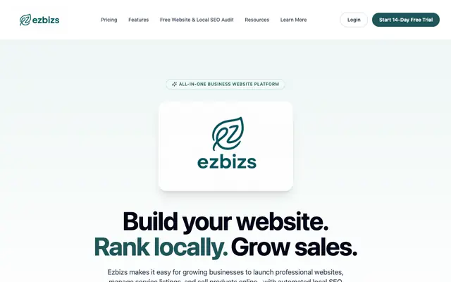 Screenshot of Ezbizs | White-Label Storefronts, SEO, and Product Management for Growing Brands