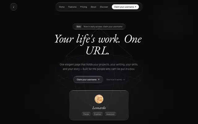 Screenshot of Ingegno