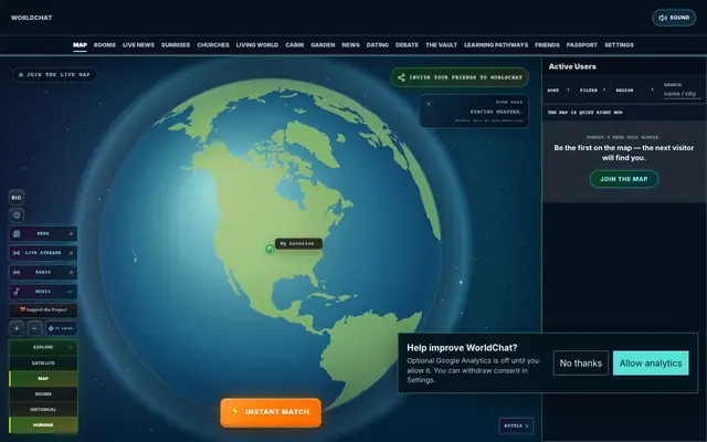 Screenshot of WorldChat: Global Connection