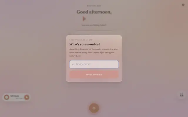 Screenshot of BunTracker