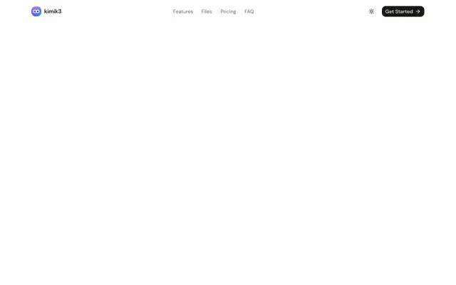 Screenshot of kimik3.net