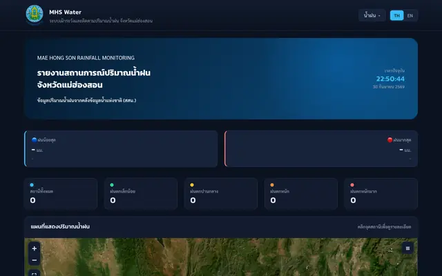 Screenshot of MHS Water