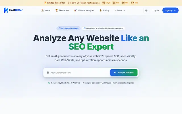 Screenshot of Host Better – Affordable Website Hosting for Small Business & Startups