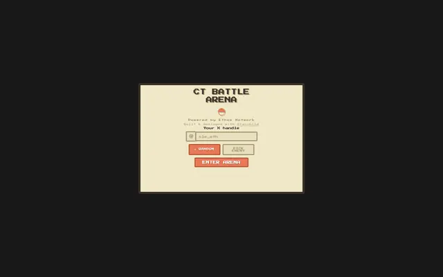 Screenshot of CT Battle Arena