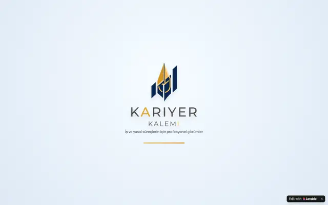 Screenshot of Kariyer Kalemi — CV, dilekçe ve hukuk asistanı