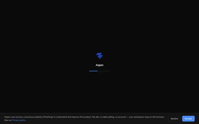 Screenshot of Aspen — Know what your competitors are doing