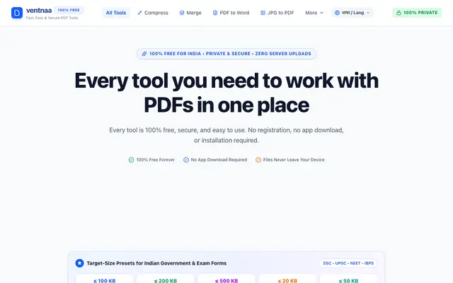 Screenshot of Ventnaa - Video Testimonials & Social Proof