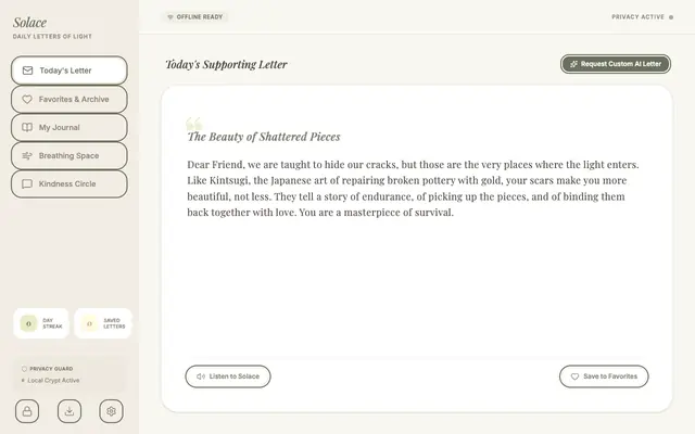 Screenshot of My Google AI Studio App