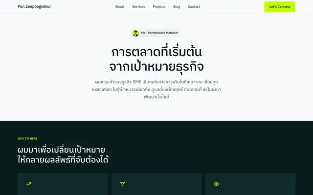 Screenshot of การตลาดที่เริ่มจากเป้าหมายธุรกิจ