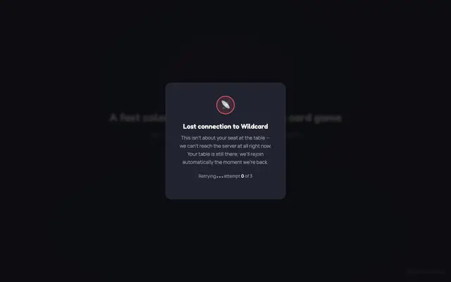 Screenshot of Wildcard