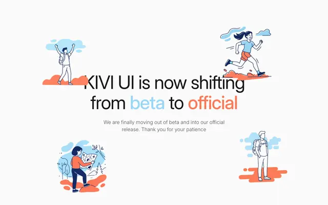 Screenshot of Kivi UI – Components that feel inevitable.