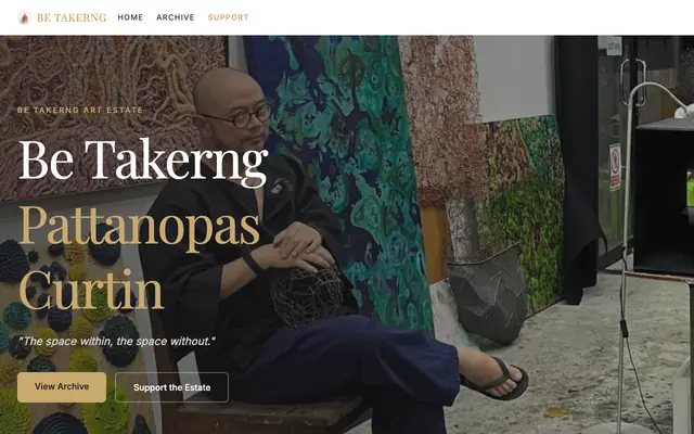 Screenshot of Be Takerng Art Estate