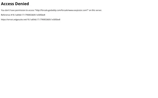 Screenshot of Easytutor
