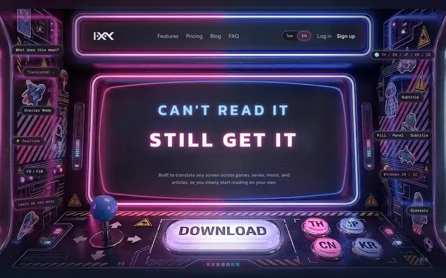 Screenshot of IXAY