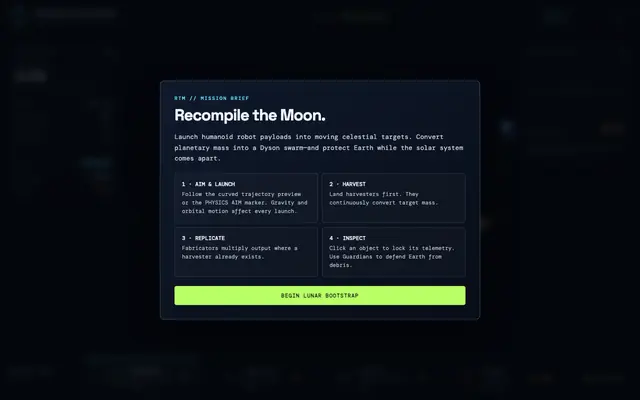 Screenshot of Recompile the Moon