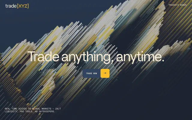 Screenshot of Trade[XYZ]