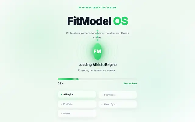 Screenshot of fitmodel