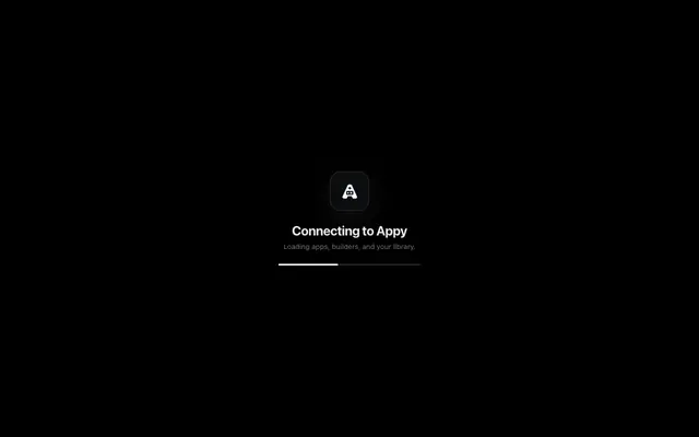 Screenshot of Appy — Make something people can use