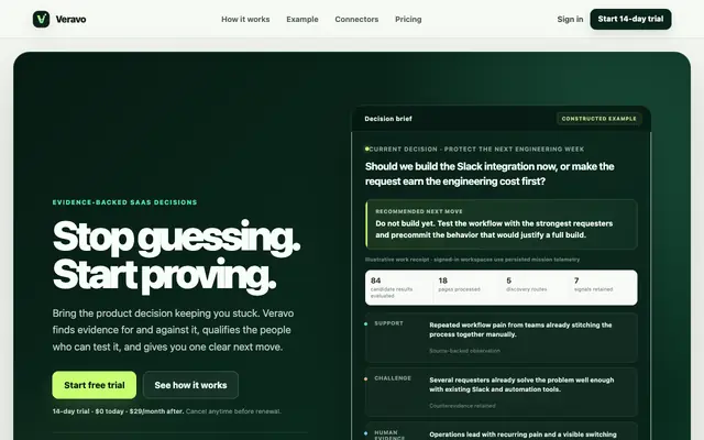 Screenshot of Veravo — App Store & Play Store Compliance Monitoring